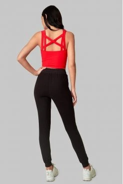 Wolven Activewear + Athleisure Recycled Jogger - Onyx