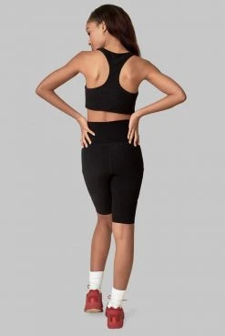 Wolven Recycled Bike Short With Pockets - Onyx Best Sellers