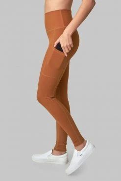 Wolven Recycled Legging With Pockets- Turmeric Best Sellers