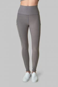 Wolven Best Sellers Recycled Legging With Pockets - Wolf Gray
