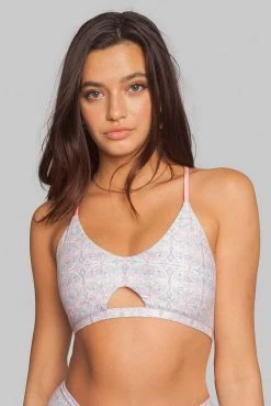 Wolven Crisscross Recycled Bra - Riviera Activewear + Athleisure
