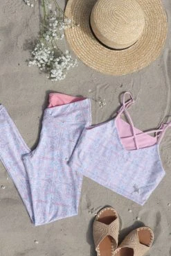 Wolven Crisscross Four-Way Recycled Top - Riviera Activewear + Athleisure