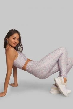 Wolven Crossover Recycled Ruched Legging - Riviera Activewear + Athleisure