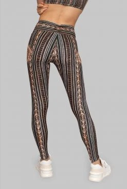 Wolven Crossover Recycled Ruched Legging - Zephyr Activewear + Athleisure