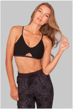 Wolven Crisscross Recycled Bra - Summit