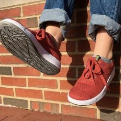 Rackle Shoes Women's Alex Hemp Sneaker - Redwood