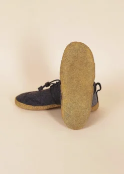 Kyrgies Handcrafted Women's Walkabout Wool Lace-Up Slippers