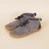 Kyrgies Handcrafted Women's Walkabout Wool Lace-Up Slippers