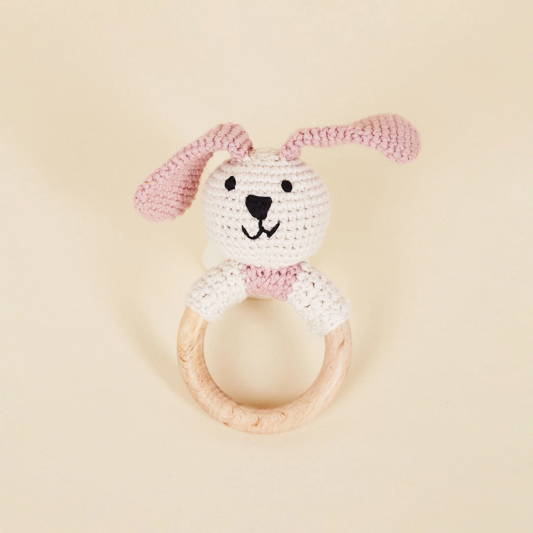 Pebble Wooden Teething Ring Bunny Best Sellers 4 Pebble Wooden Teething Ring Bunny Best Sellers