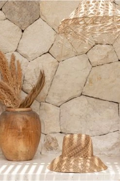 Village Thrive Accessories Woven Bucket Hat