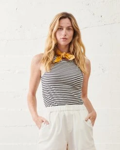 WVN Clothing Boxy Striped Tank Top