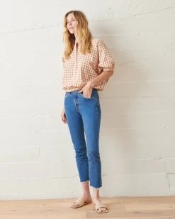 WVN Luca Gingham Top Clothing