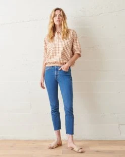 WVN Luca Gingham Top Clothing