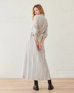 WVN Striped Shirt Maxi Dress 14 WVN Striped Shirt Maxi Dress