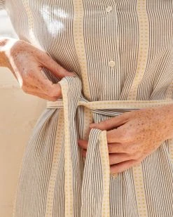 WVN Striped Shirt Maxi Dress 15 WVN Striped Shirt Maxi Dress