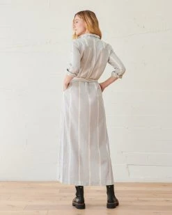 WVN Striped Shirt Maxi Dress 17 WVN Striped Shirt Maxi Dress