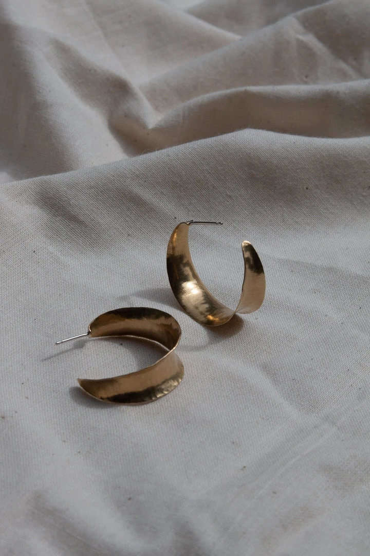 Yewo Tazara Recycled Hoop Earrings 3 Yewo Tazara Recycled Hoop Earrings