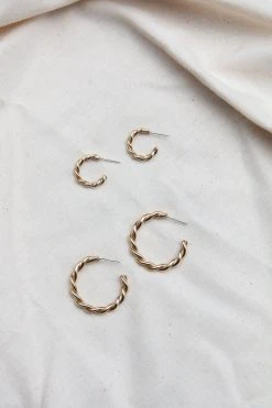 Yewo Jewelry Zinga Recycled Hoop Earrings