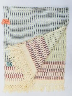 Zuahaza Home Goods Charalá Blanket - Apricot