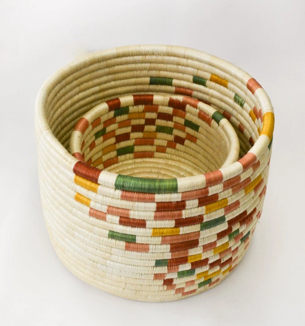 Zuahaza Home Goods Guacamaya Fique Basket 10 Zuahaza Home Goods Guacamaya Fique Basket