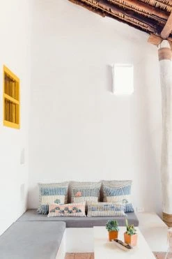 Zuahaza Iza Lumbar Pillow Cover - Apricot Home Goods