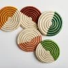 Zuahaza Monserrate Woven Coaster Set Office Accessories 2 Zuahaza Monserrate Woven Coaster Set Office Accessories